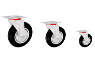 Колесная опора промышленная поворотная d3" 75мм ST-053