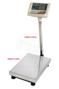 Весы счетные платформенные электронные 100кг ROMITECH  TCS-100