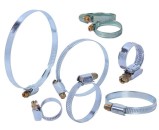 Хомут червячный оцинков. ROMITECH  ECO 12-22мм