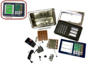 Индикатор (терминал) в комплекте для весов металлический (BLES)